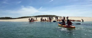 Ruta en kayak al Islote de Areoso