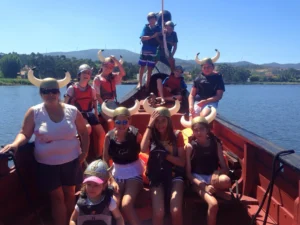 Ruta por el río Ulla en Drakar Vikingo 11