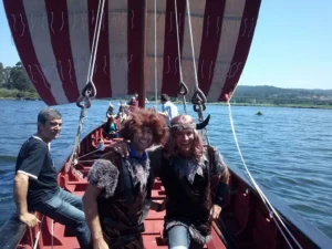 Ruta por el río Ulla en Drakar Vikingo 10
