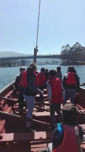 Ruta por el río Ulla en Drakar Vikingo 8
