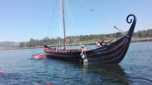 Ruta por el río Ulla en Drakar Vikingo 7