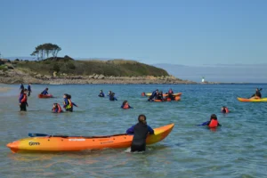 Ruta en kayak al Islote de Areoso 6