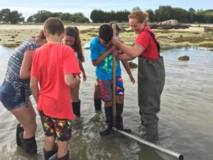 Taller de marisqueo en A Illa de Arousa 2