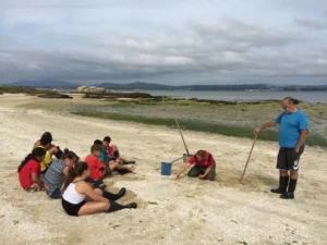 Taller de marisqueo en A Illa de Arousa 5